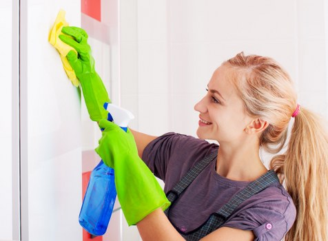 Carpet cleaners in Highbury preparing equipment safely