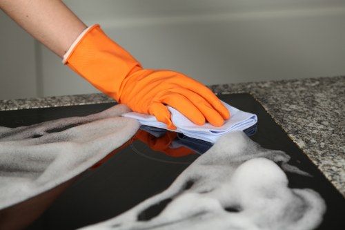 Professional rug cleaning service for a Highbury home interior