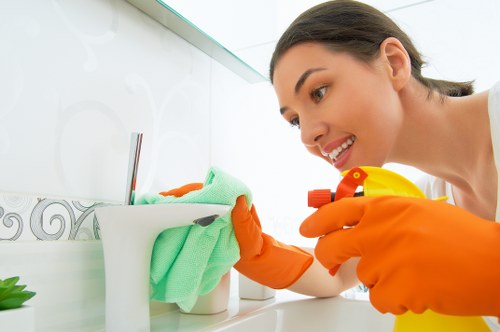 Regular cleaning service in a Highbury home with dusting and floor care