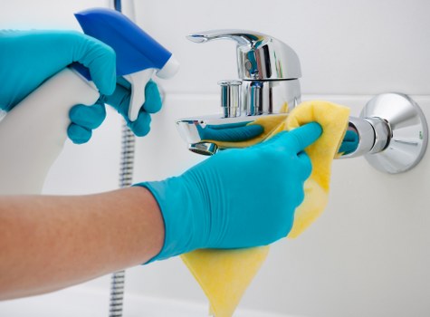 Office cleaning team supporting Highbury commercial properties