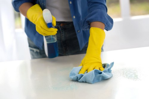 Local Airbnb cleaner handling a property reset in Highbury